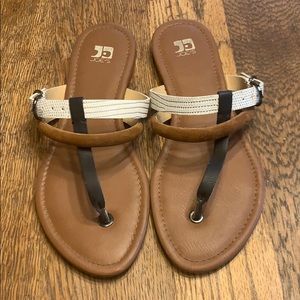 Joe’s Jeans Flip Flop Leather Sandals